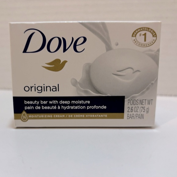 Dove ORIGINAL white beauty bar soap moisturizing cream 2.6 oz SEALED BOX - Picture 1 of 12